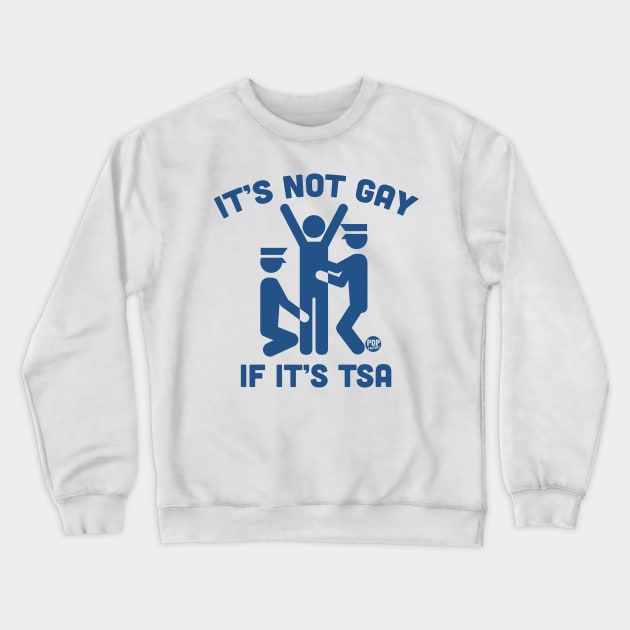 TSA Crewneck Sweatshirt by toddgoldmanart